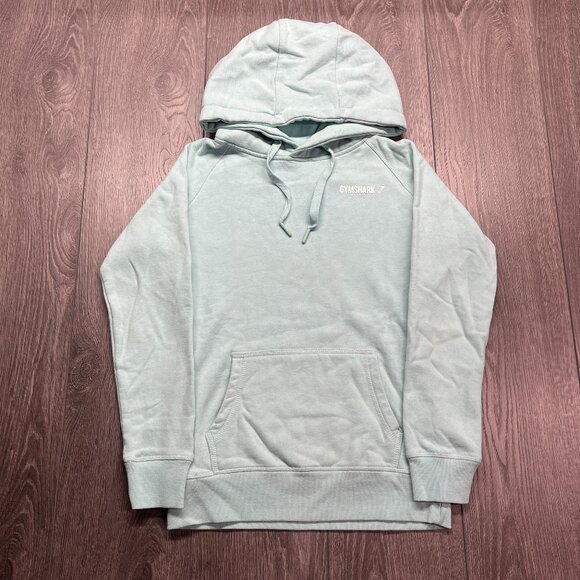Gymshark Hoodie Women's Small Blue‎ Sweatshirt Gym - Picture 1 of 8